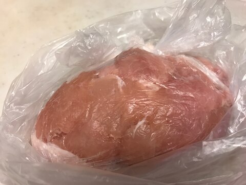 鶏胸肉の下処理&保存